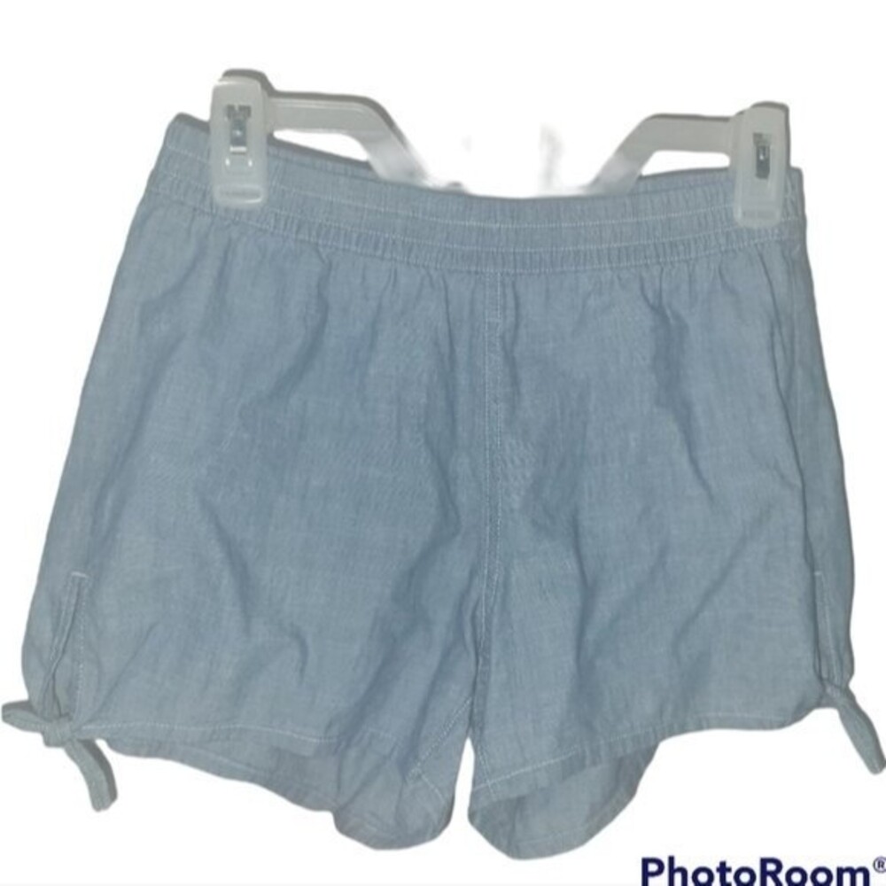 Madewell Fisherman Linen Side Tie Shorts Spring Break Coastal Summer XXS